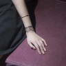 哦嘻啦女神性感大蕾絲蝴蝶結(jié)防水紋身貼大小腿手臂大圖逼真刺青貼紙女款 曬單實拍圖