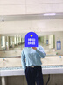 阿悠胖秋冬商務(wù)大碼西褲男抗皺免燙雙褶高腰深檔休閑褲 藏青色 44/3尺2 曬單實(shí)拍圖