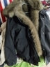 羅蒙（ROMON）海寧男士短款皮草夾克仿貉子毛內膽保暖皮毛一體男裝外套 黑色 XL 建議140-160斤 曬單實(shí)拍圖