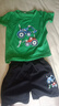 G.duck小黃鴨卡通薄款套裝男小童小孩子衣服夏天男孩短袖短褲運動(dòng)兩件套 綠色【挖掘機套裝】 100 碼【20-30斤】 曬單實(shí)拍圖