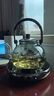 CAMBRASS高檔玻璃煮茶水壺?zé)莶璨Ａ?zhuān)用電陶爐茶水花茶辦公室小型煮茶器 時(shí)尚透明圓滿(mǎn)【煮茶套裝 】 曬單實(shí)拍圖