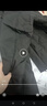 卡賓90鴨絨羽絨服24秋冬時(shí)尚肌理外套保暖潮流 煤黑色01 50  曬單實(shí)拍圖