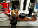 Bincoo咖啡壓粉座咖啡機手柄配套器具收納填壓座布粉器輔助壓粉 51mm沙比利木5件套-黑色 曬單實(shí)拍圖