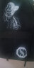 吴系夜光学生书包动漫潮流USB充电新款个性创意男生女生旅行运动休闲韩版初中高中生大学生双肩包背包 夜光中号（黑色海贼王+笔袋+防盗锁） 实拍图
