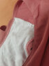 全棉时代女士内裤女纯棉抗菌中腰三角裤3条装 柔肤色+浆果红+光华灰 160 实拍图