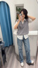 皮爾卡丹秋季女裝春秋穿搭女套裝微胖減齡高級(jí)感2025新款洋氣三件套裝 三件套【女神范針織奶糯風(fēng)套裝奶 L 【推薦100-120斤】 曬單實(shí)拍圖