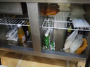 典達   奶茶店設(shè)備全套冷藏商用水吧臺雙溫開槽小料沙拉臺冷藏工作臺保鮮操作臺雪克臺奶茶操作臺冰柜 【經(jīng)典開槽款】1.5米小料臺丨自動回彈門 曬單實拍圖