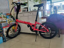 欧亚马 OYAMA折叠自行车20寸12速铝合金折叠车架男女款天际-M500D 红色 实拍图