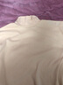 Lauaird特大碼300斤磨毛半高領(lǐng)打底衫女秋冬內搭雙面德絨長(cháng)袖T恤上衣 杏色 2XL 建議150-190斤 曬單實(shí)拍圖