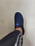 回力網(wǎng)鞋男夏季透氣網(wǎng)面鞋輕便一腳蹬大碼運動(dòng)休閑鞋子男網(wǎng)布懶人男鞋 藏青WXY6110 39 曬單實(shí)拍圖