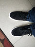 沙馳（SATCHI）男鞋休閑鞋春秋季新款男士板鞋時(shí)尚輕質(zhì)布鞋厚底系帶鞋子男 黑色 布內里 38 (240mm) 皮鞋碼 曬單實(shí)拍圖