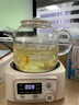 CUKO花茶壺玻璃壺體英國(guó)CUKO煮茶壺煮茶器保溫一體圍爐煮茶多功能水龍頭花茶壺 【米白色】 1L 【常規(guī)款不帶茶漏】 曬單實(shí)拍圖