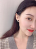 Jay黑色耳夾無耳洞耳環(huán)女耳飾時尚飾品送閨蜜女友生日禮物實(shí)用 曬單實(shí)拍圖