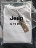 JEEP SPIRIT吉普新款春秋季純棉長(cháng)袖t恤男士圓領(lǐng)秋衣打底衫寬松內搭上衣體恤 白色 M（建議100~120斤） 曬單實(shí)拍圖