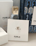 芙拉（FURLA）[11.11搶先購]AND I迷你造型女士掛件串珠創(chuàng  )意包包鑰匙圈掛飾 金色+銀色K 曬單實(shí)拍圖