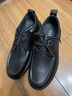 他她（TATA）軟底商務(wù)休閑皮鞋黑色英倫VVK01CM2 黑色 38 曬單實(shí)拍圖