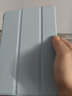 啟瑟 iPad Mini3保護套蘋果平板電腦mini2保護殼ipad mini1全包邊軟殼皮套 白冰藍【智能休眠皮套】+品牌鋼化膜 iPad mini1/2/3通用【7.9英寸】 曬單實拍圖