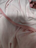 真維斯女童睡衣夏季兒童莫代爾家居服兩件套小女孩休閑夏款舒適寬松套裝 【撞色款】粉/J粉兔子 160 曬單實(shí)拍圖