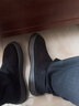 泰和源（TAIHEYUAN）老北京棉鞋男冬季加絨加厚羊毛老人冬天保暖鞋子防滑中老年爸爸鞋 黑色 加絨 （羊絨款） 42 曬單實(shí)拍圖