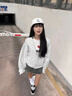 燦圖韓系慵懶風(fēng)連帽衛衣女裝早初秋季新款休閑運動(dòng)服外套小個(gè)子上衣女 杏色 L 【建議100-120斤】 曬單實(shí)拍圖