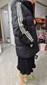 鴨鴨（YAYA）【王一博同款】羽絨服男2024新款冬季三合一加厚防寒情侶沖峰外套 青光黑色 L /175 曬單實(shí)拍圖