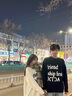 STARAITA聯(lián)名STA情侶裝秋冬2024新款韓版寬松慵懶風毛衣ins超火感小眾針織 白色 S 曬單實拍圖