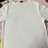 輕功成人舞蹈服練功服男士形體服套裝大童莫代爾芭蕾舞上衣中國舞服裝 白色-莫代爾-短袖 XL 曬單實(shí)拍圖