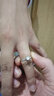 鑫萬?，F(xiàn)貨-鉑金鉆戒六爪求婚鉆石戒指訂婚女戒結婚GIA裸鉆送女友禮物 共50分I-J色（39+11） 曬單實拍圖