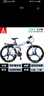 鳳凰（Phoenix）折疊自行車(chē)成年人大學(xué)生山地車(chē)公路車(chē)雙減震碟剎越野軟尾變速單車(chē) 可折疊-黑藍色-三刀輪 26寸 適合160-185CM 27速旗艦版-微展/藍圖變速 曬單實(shí)拍圖
