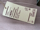 無(wú)印良品 MUJI 女式 不易變形 V領(lǐng)開(kāi)衫 BAD57A3S 毛針織衫 粉紅色 M 曬單實(shí)拍圖