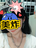 栢啟歆 項鏈女鎖骨鏈輕奢小眾甜酷高級白月光女夏甜酷辣妹鎖骨鏈配飾 【白月光十字項鏈】 曬單實拍圖