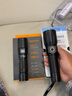 微笑鯊 手電筒強光戶外變焦遠射超亮白激光長續(xù)航充電LED燈大功率 【升級激光M80燈珠】-1電 曬單實拍圖