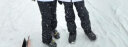 牧途雪（MUTUSNOW） 滑雪裤男户外单板双板加厚加棉防风保暖防水透气背带雪地裤 1908 1908男黑裤 L 实拍图