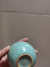 仟源匯（Qianyuanhui）汝窯茶杯主人杯個(gè)人單杯開(kāi)片冰花釉陶瓷品茗杯子功夫茶具茶碗茶盞 汝窯冰花龍蛋杯 曬單實(shí)拍圖