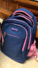 Edison初中生书包防泼水大容量双肩包小学生高年级减负背包L796-2蓝粉色 实拍图