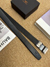 FALAMAONE法萊阿瑪尼高檔男士皮帶頭層軟牛皮真皮腰帶情人節禮物送老公男友 京倉直發(fā)/細紋頭層皮【專(zhuān)柜禮盒】 120cm 改尺寸聯(lián)系客服或下單備注 曬單實(shí)拍圖