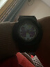 【王鶴棣同款】卡西歐(CASIO)男表 G-SHOCK迷彩大表盤(pán)雙顯運動(dòng)男士手表情人節禮物男  GA-100BL-1A霓虹復古款 曬單實(shí)拍圖