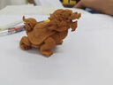 仙佳藝 黃楊木龍龜手把件家居木雕茶寵小擺件創(chuàng)意車擺禮品 龍龜 8.5*7*4.5cm 曬單實拍圖
