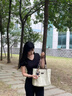 CLEVER & KETCH大容量通勤托特包包女包2025新款百搭高級感腋下包生日禮物送女友 綠色【配送掛件】 曬單實(shí)拍圖