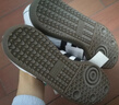 阿迪達(dá)斯 （adidas）T頭鞋三葉草鞋子男鞋女鞋24秋季originals Samba德訓(xùn)休閑鞋運(yùn)動鞋 B75806 黑白灰 41 曬單實(shí)拍圖