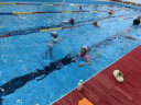 英发（YINGFA）泳镜 防雾高清比赛训练镀膜小镜框青少年男女游泳镜 Y570AFM 蓝色 实拍图