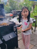FIREPLUS燒烤爐戶外燒烤架家用庭院木炭烤爐bbq多功能美式燜烤碳烤烤肉爐 烏列燒烤爐+烤支+工具箱+鑄鐵烤板 曬單實(shí)拍圖