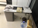 嫣媚輕奢超晶石頭茶臺桌現(xiàn)代簡約客廳家用小戶型套裝一體陽臺桌椅組合 1.2米超晶石茶桌 茶桌+1主椅+4圓凳 曬單實拍圖