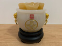 聚善緣聚寶盆擺件招財(cái)聚財(cái)客廳老板辦公室裝飾品送朋友高端大氣開(kāi)業(yè)禮品 小號(hào)四方納財(cái)聚寶盆+黃玉元寶4個(gè)+水晶碎3斤 曬單實(shí)拍圖