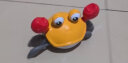 乐亲（Lechin）灯光音乐爬行电动感应自动躲避儿童玩具节日礼物螃蟹 橙色 实拍图