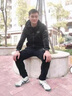 PINFULU金絲絨衛(wèi)衣男套裝秋冬連帽衣服男裝潮流衛(wèi)衣套裝冬季加絨加厚冬季 黑色 XL (推薦體重130-145斤) 曬單實(shí)拍圖