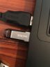 闪迪（SanDisk） u盘 高速USB3.0 CZ73 金属定制U盘刻字创意车载优盘 商务办公U盘 黑色U盘+钥匙扣 16G 实拍图