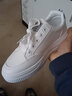 依百代（yibaidai）板鞋女小白鞋百搭休閑鞋板鞋子女2025新款秋季ins潮透氣百搭女鞋 白色 軟噗噗-升級版 38 標準尺碼 曬單實(shí)拍圖