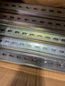 SMS45安裝軌空開(kāi)安裝導軌端子導軌DZ47導軌U型導軌35MM導軌TH35-7.5(1.0)鋼導軌 一米 曬單實(shí)拍圖