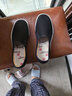 拾聚老北京布鞋男黑色手工千層底民族風(fēng)漢服鞋男鞋防滑爸爸休閑鞋 黑色 39 曬單實(shí)拍圖
